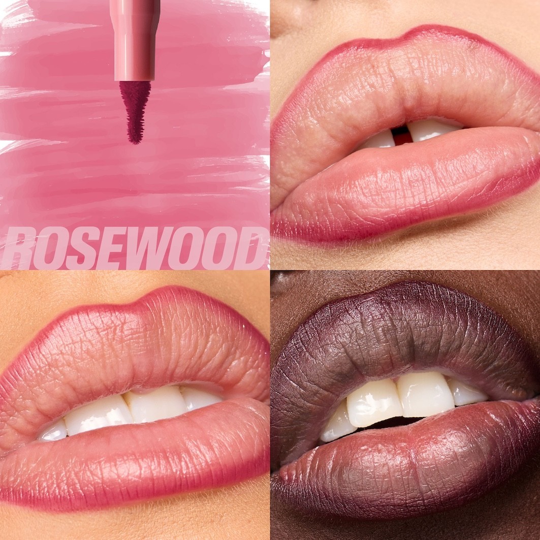 Карандаш для губ lip contour stain Huda Beauty, rosewood, объем 1 мл — фото 2