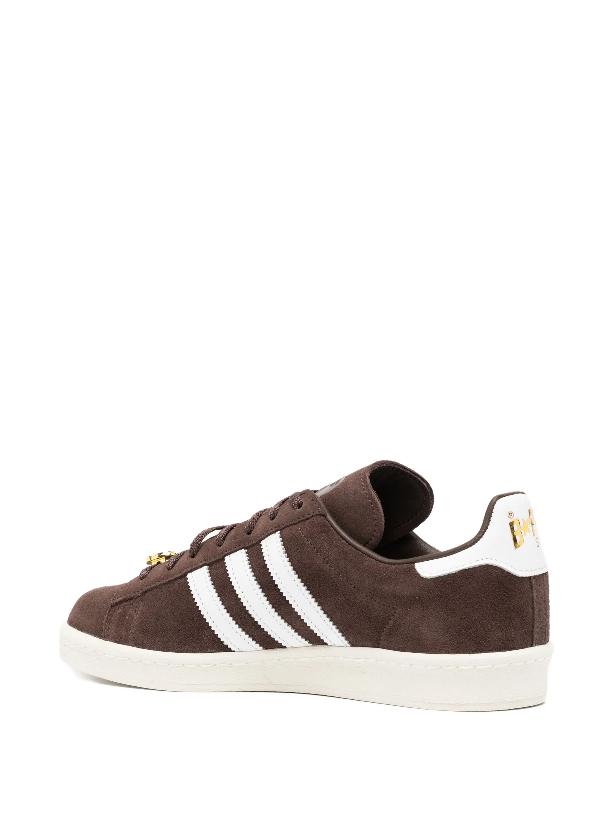 Кроссовки Stan Smith из коллаборации с Adidas A Bathing Ape, коричневый — фото 3