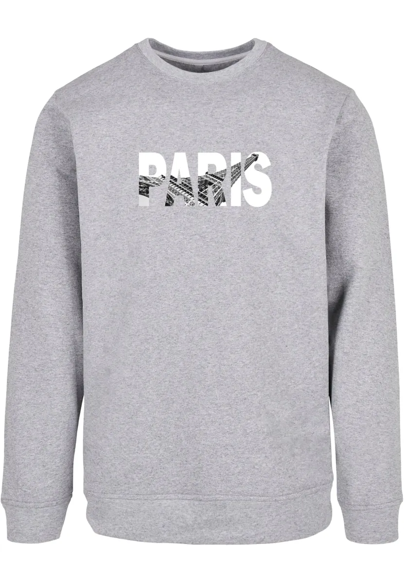 

Свитер с круглым вырезом Merchcode " Merchcode Men's Paris Eiffel Tower Basic Crewneck", серый