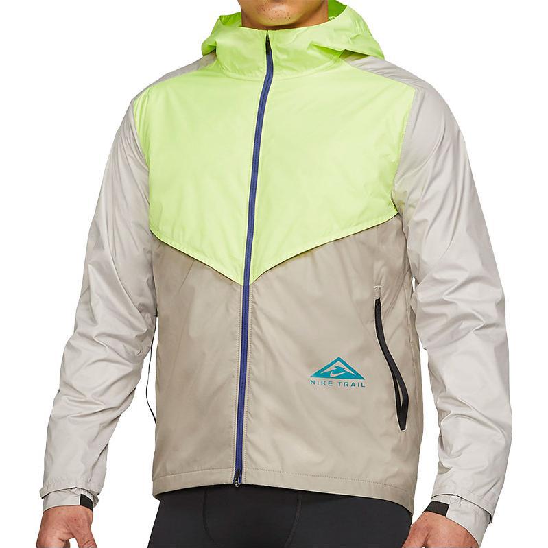 Куртка Men's Nike Colorblock Zipper Hooded Running Jacket Colorblock CZ9055-736 — фото 3