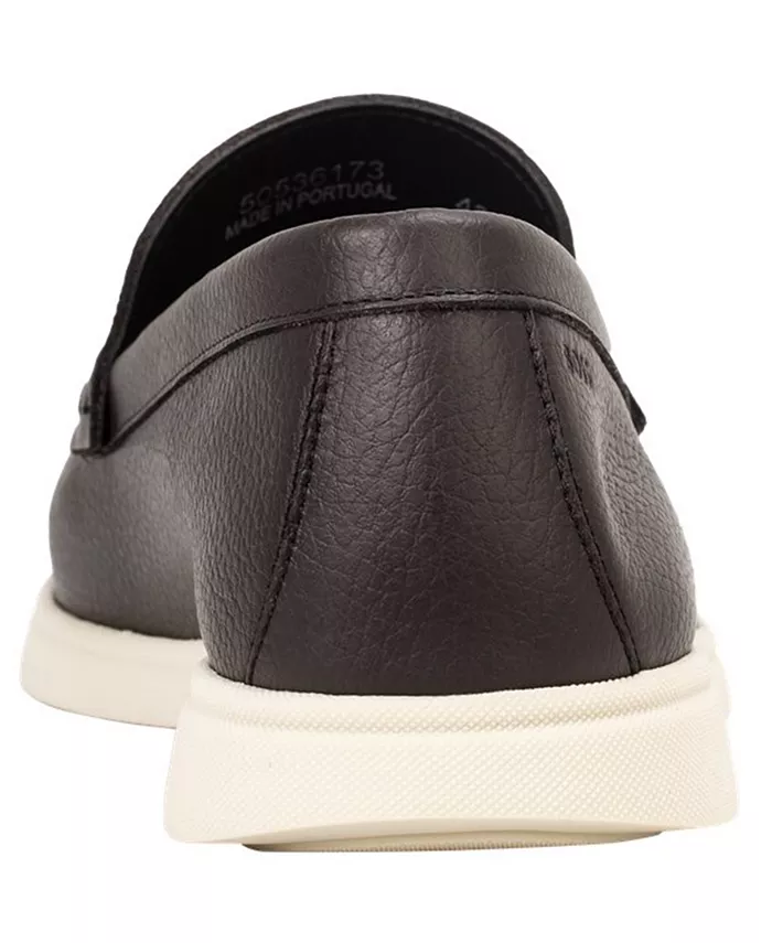 Мужские мокасины Sienne Mocc Slip-On Hugo Boss, коричневый — фото 3