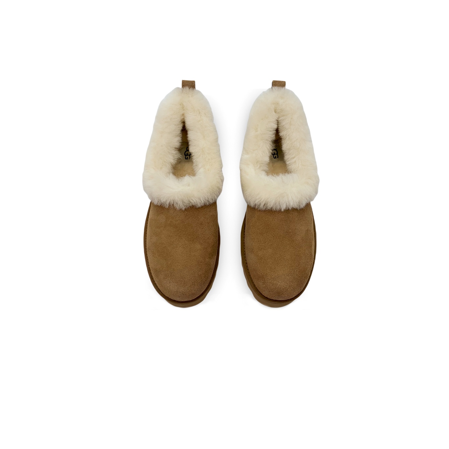 UGG Женские зимние ботинки до щиколотки каштаново-коричневые, цвет Chestnut Brown (,) — фото 4