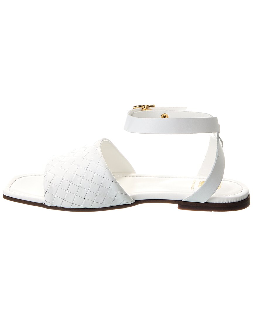 M by Bruno Magli Rita Leather Sandal, белый — фото 2