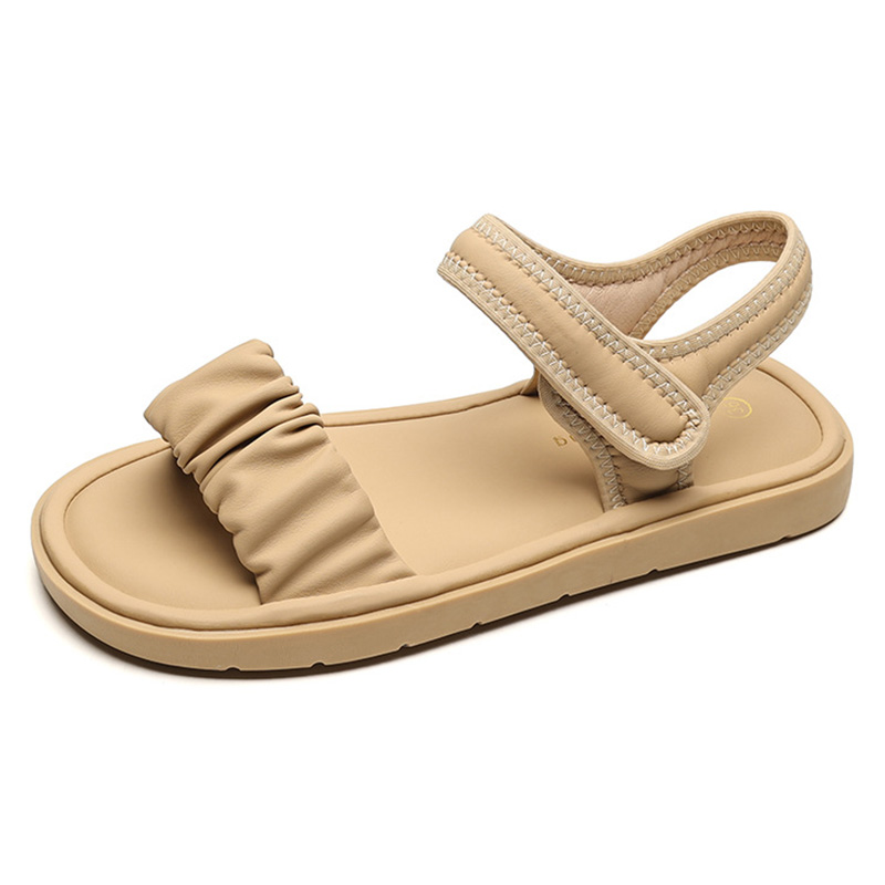 City camel Женские сандалии на одной застежке цвета хаки, цвет Khaki