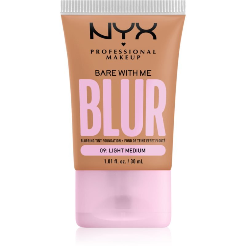 

NYX Professional Makeup Bare With Me Blur Tint увлажняющая тональная основа оттенка 09 Light Medium 30 мл Inna Marka