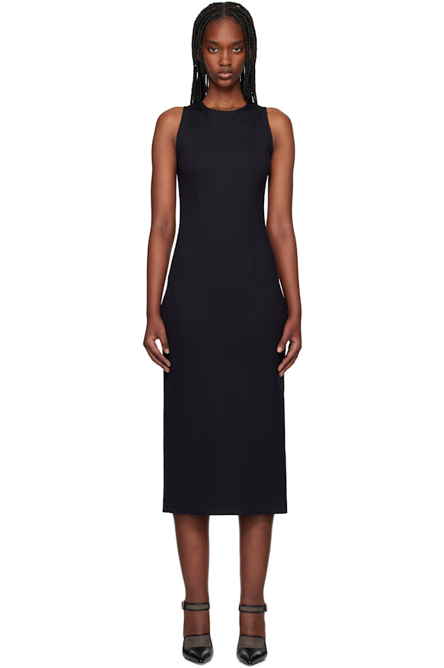 

Платье миди Sèvres Max Mara, черный