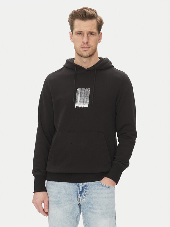 

Толстовка обычного кроя Brush Stroke J30J327525 Calvin Klein Jeans, черный