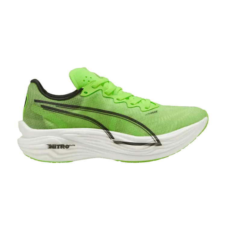 

Кроссовки Puma HYROX x Wmns Deviate Nitro Elite 3 Green Glare, зеленый