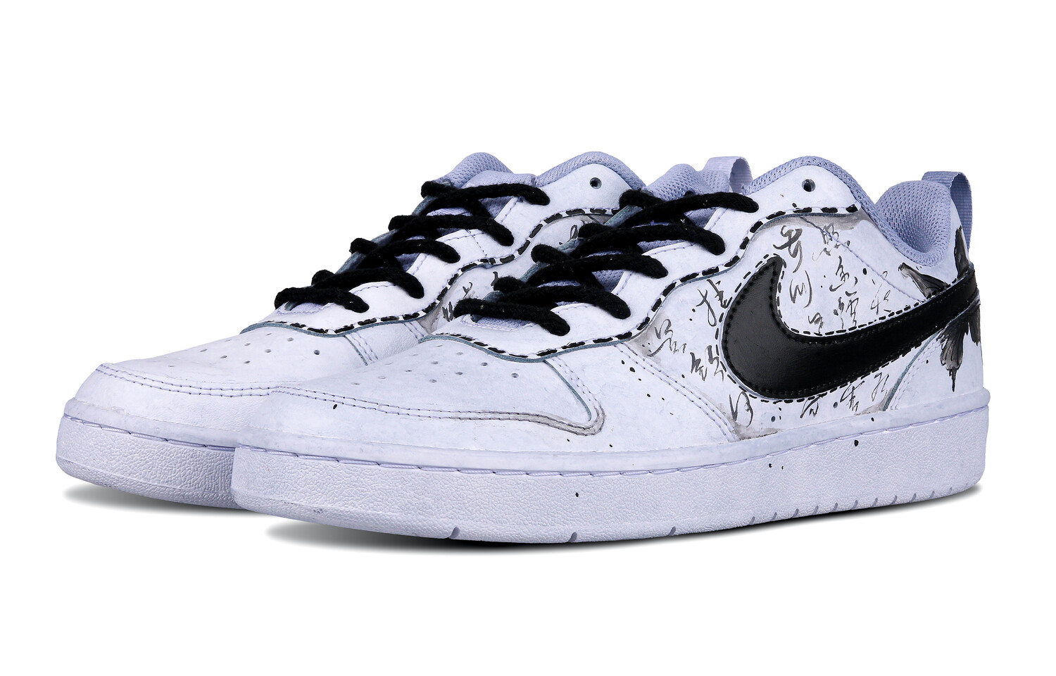 

Женские кроссовки для скейтбординга Nike Court Borough, Black
