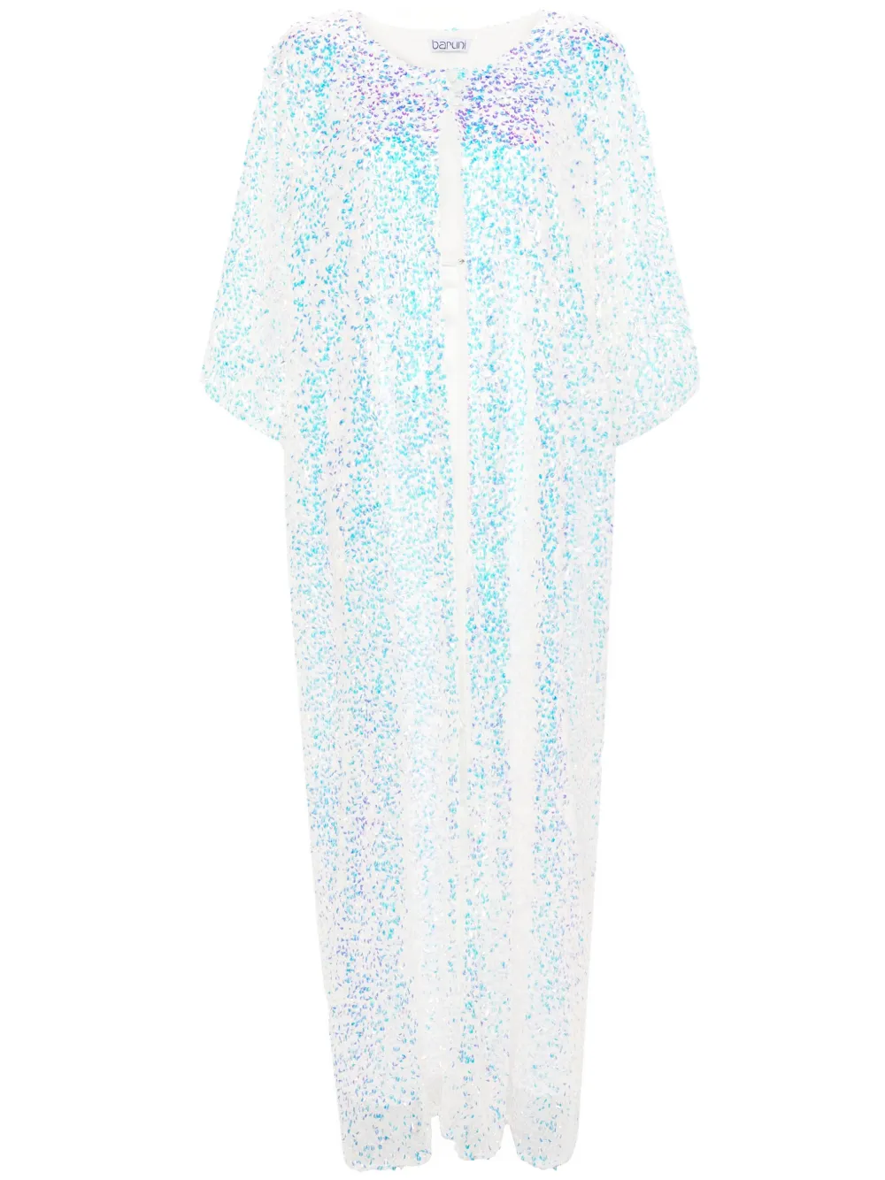 

Платье макси Lily с пайетками Baruni, белый