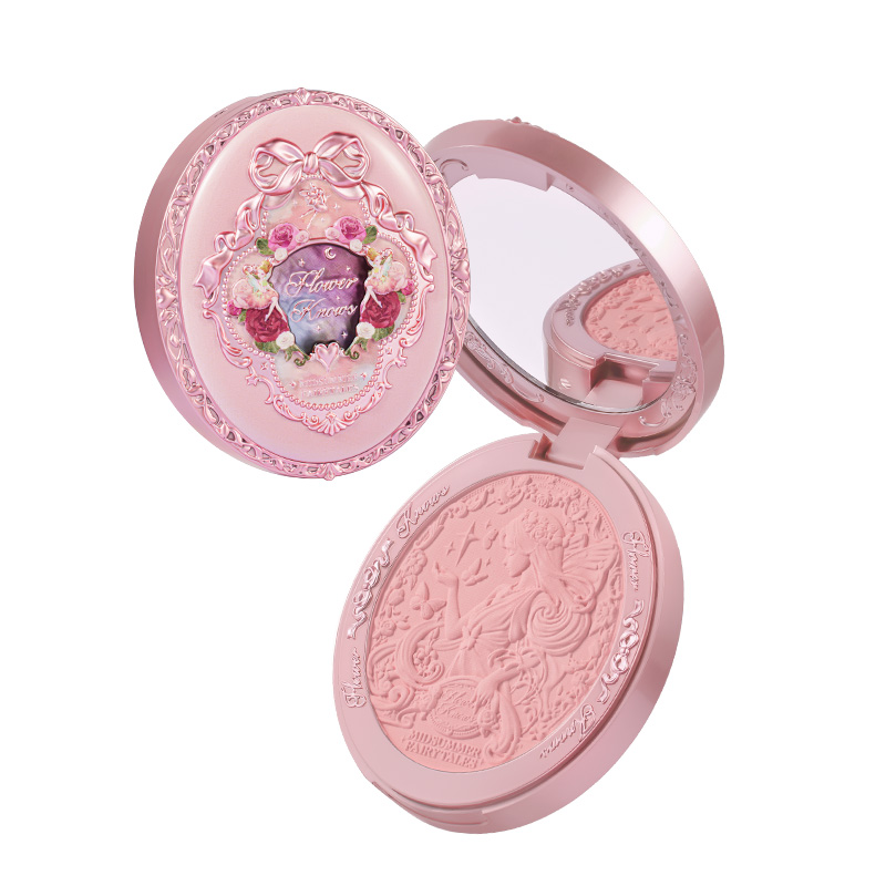 

FlowerKnows Midsummer Night's Collection румяна Cashmere Embossed оттенок Evening Skin Tone Flower Knows