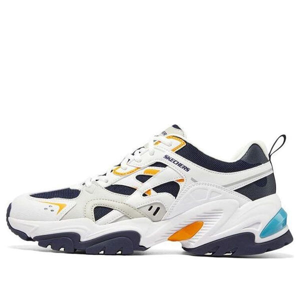 

Кроссовки stamina v2 'white black multi' Skechers, белый