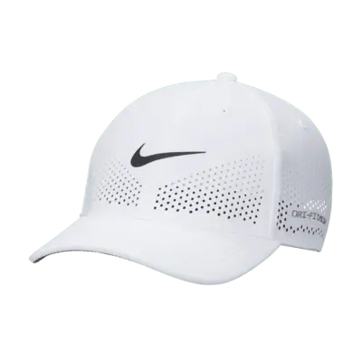 

Бейсболка Nike Dri-FIT ADV Club Structured Swoosh Cap, белый/черный