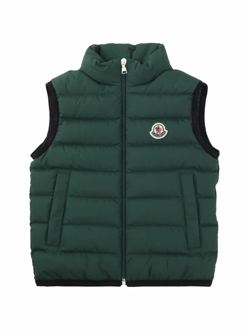 

Стеганый жилет Contrin Moncler, зелёный