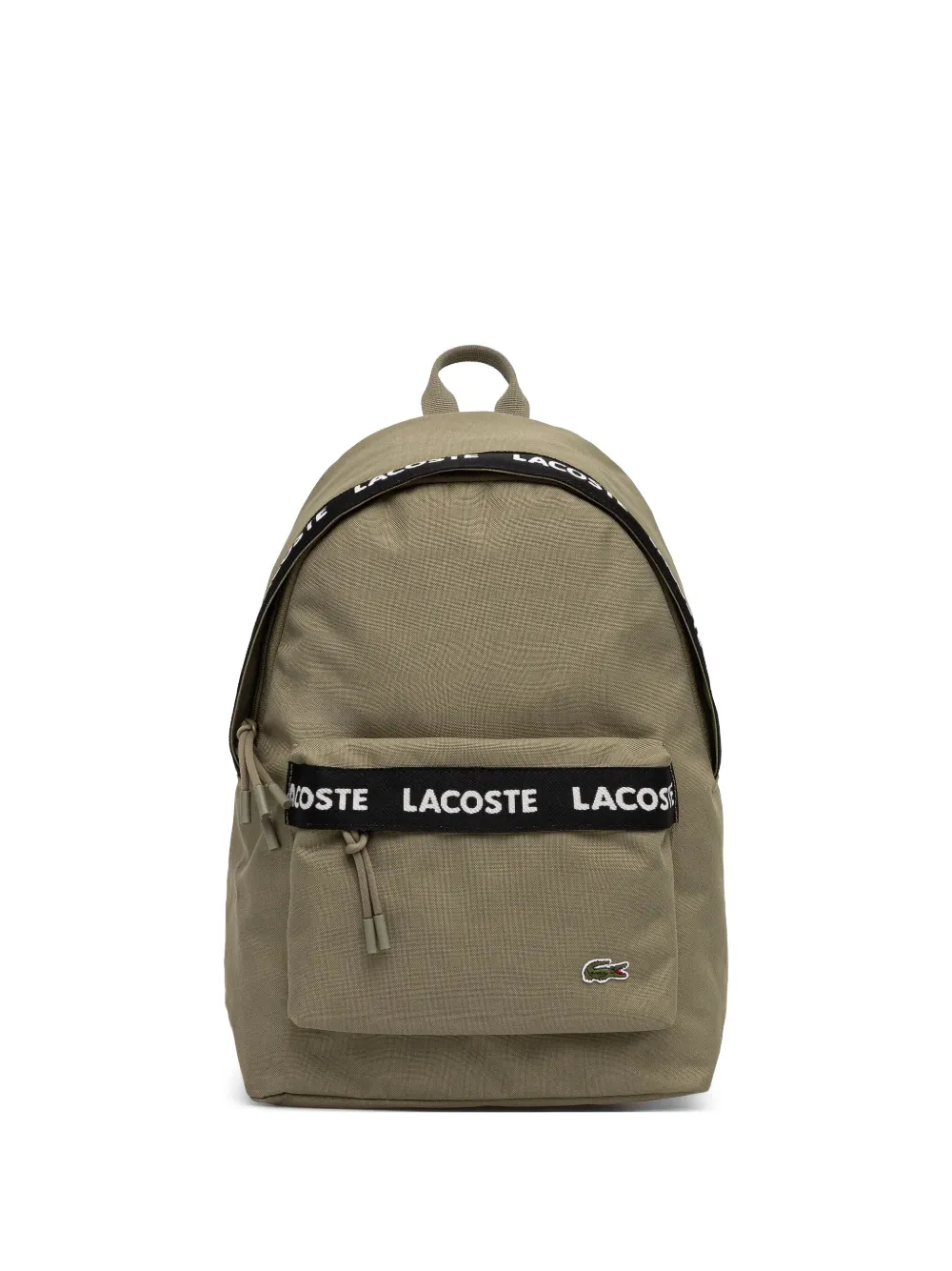 

Рюкзак с жаккардовым логотипом Lacoste, зеленый