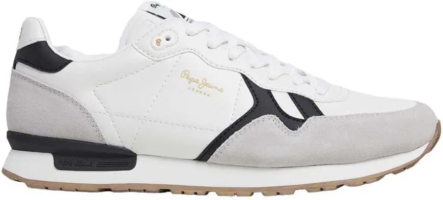Мужские кроссовки Pepe Jeans Brit Supra M, White