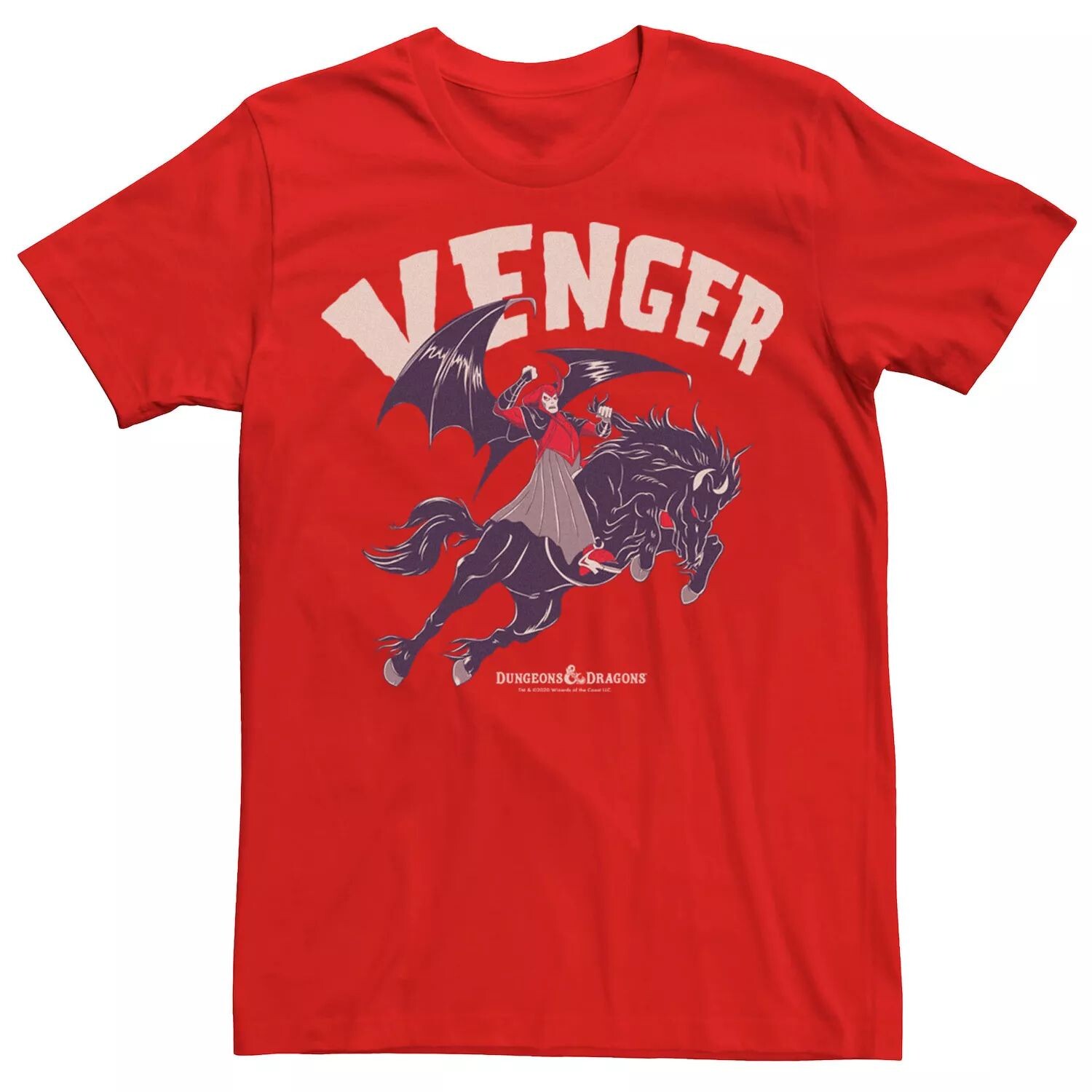 

Мужская футболка Dungeons & Dragons Venger Rides Licensed Character