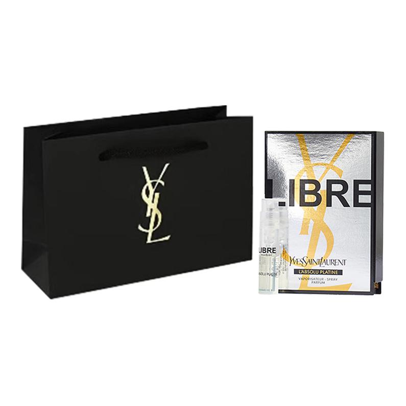 SAINT LAURENT Платиновый realm образец шоппинг сумка freedom water, цветочный аромат семейный парфюм neroli lavender 1.2ml — фото 2