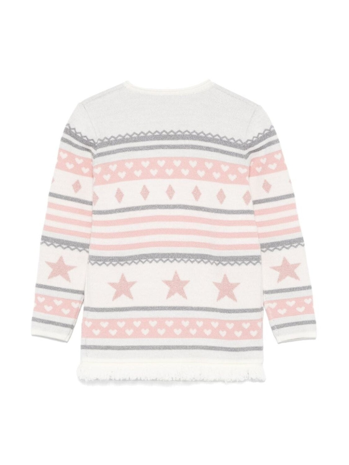

Кардиган Liu Jo Kids с жаккардовым узором, розовый