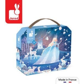 

Янод, пазл, в чемодане Ice Magic, 54 шт. Janod