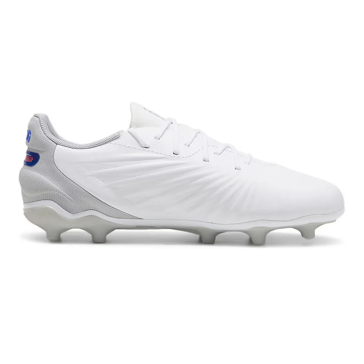 

Футбольные бутсы детские Puma King Match FG/AG Jr, белый/синий