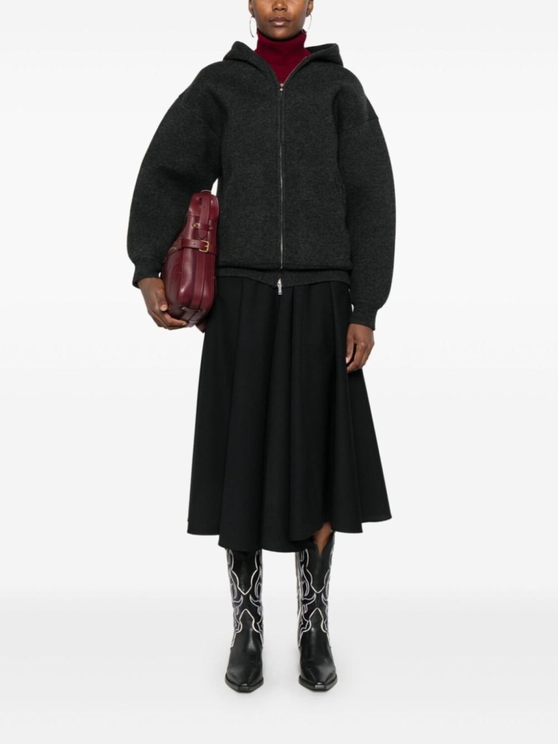 

ISABEL MARANT худи Lanny, серый
