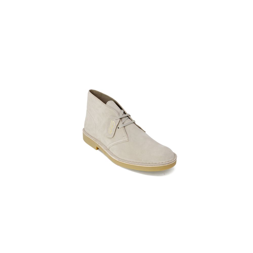 

Серые кожаные ботинки Clarks