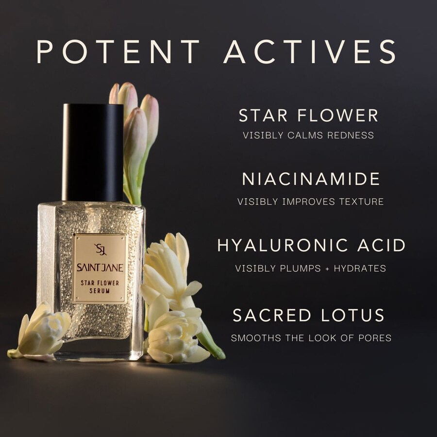 Сыворотка Saint Jane Beauty — Увлажняющая Star Flower с ниацинамидом и гиалуроновой кислотой — фото 2