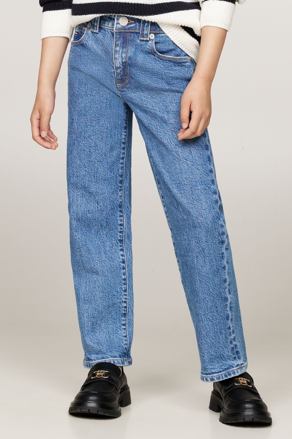 

Джинсы буткат Girlfriend Comfort Tommy Hilfiger, синий