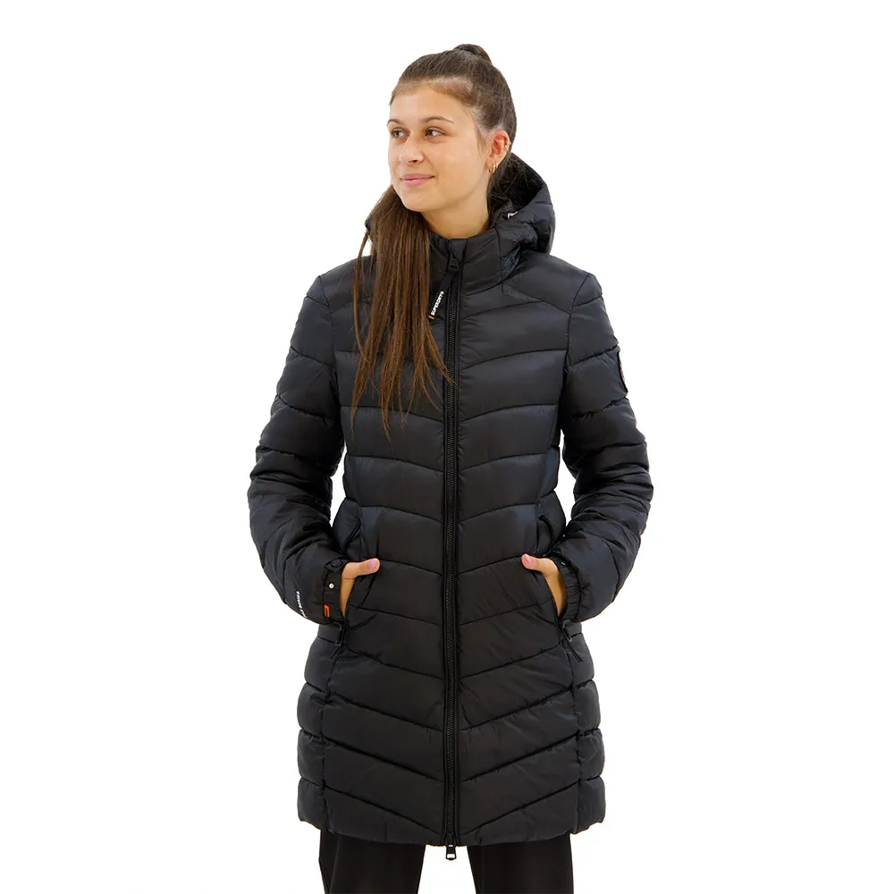 

Куртка Superdry Fuji Mid Padded, черный