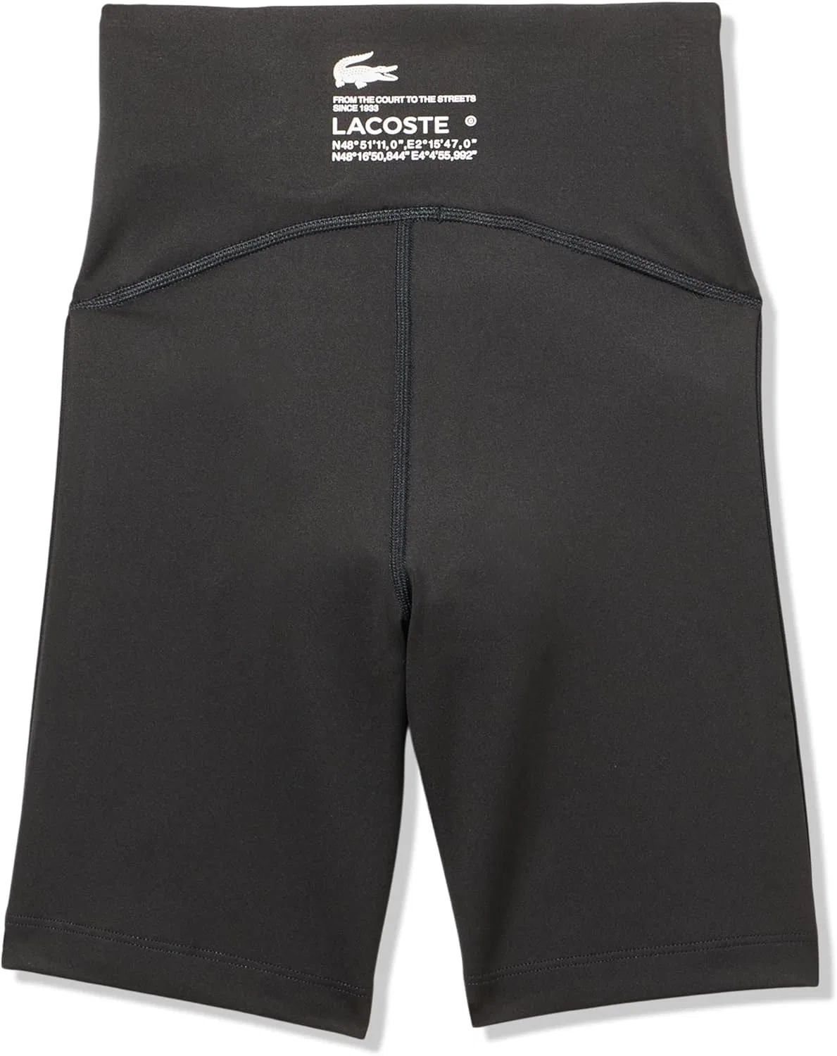 Шорты Lacoste Active Tight Fit, черный — фото 3
