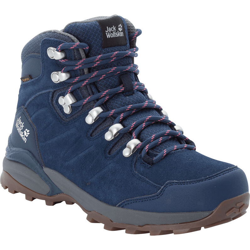 Женские туфли Refugio Texapore Mid Jack Wolfskin, синий — фото 2
