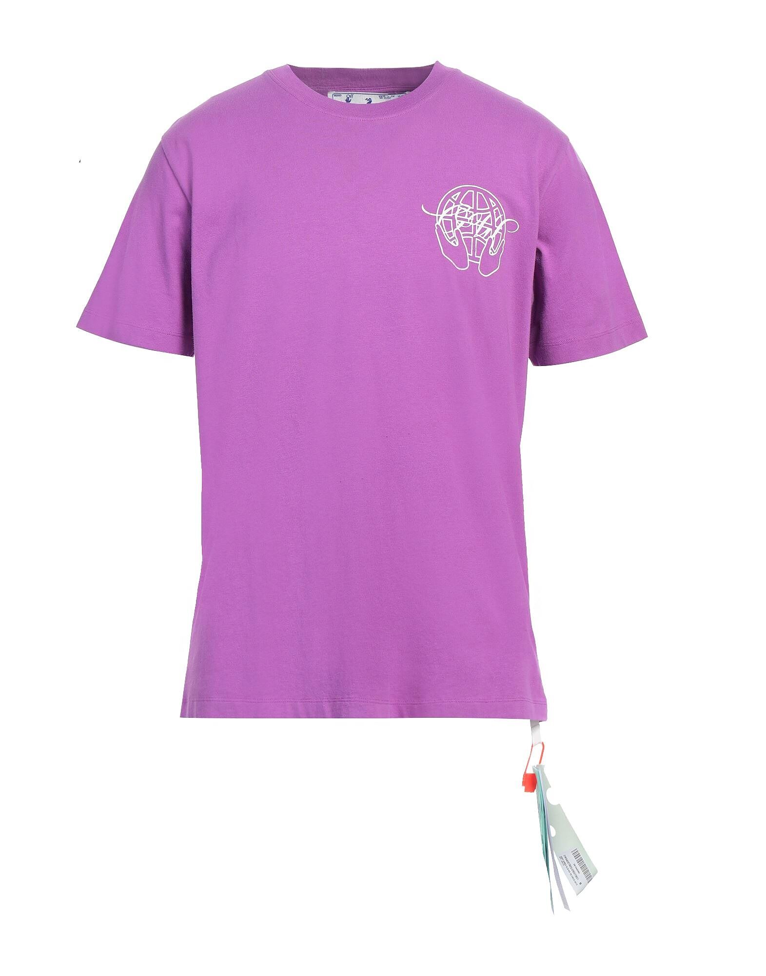 

Футболка Off-White, сиреневый, Фиолетовый, Футболка Off-White, сиреневый