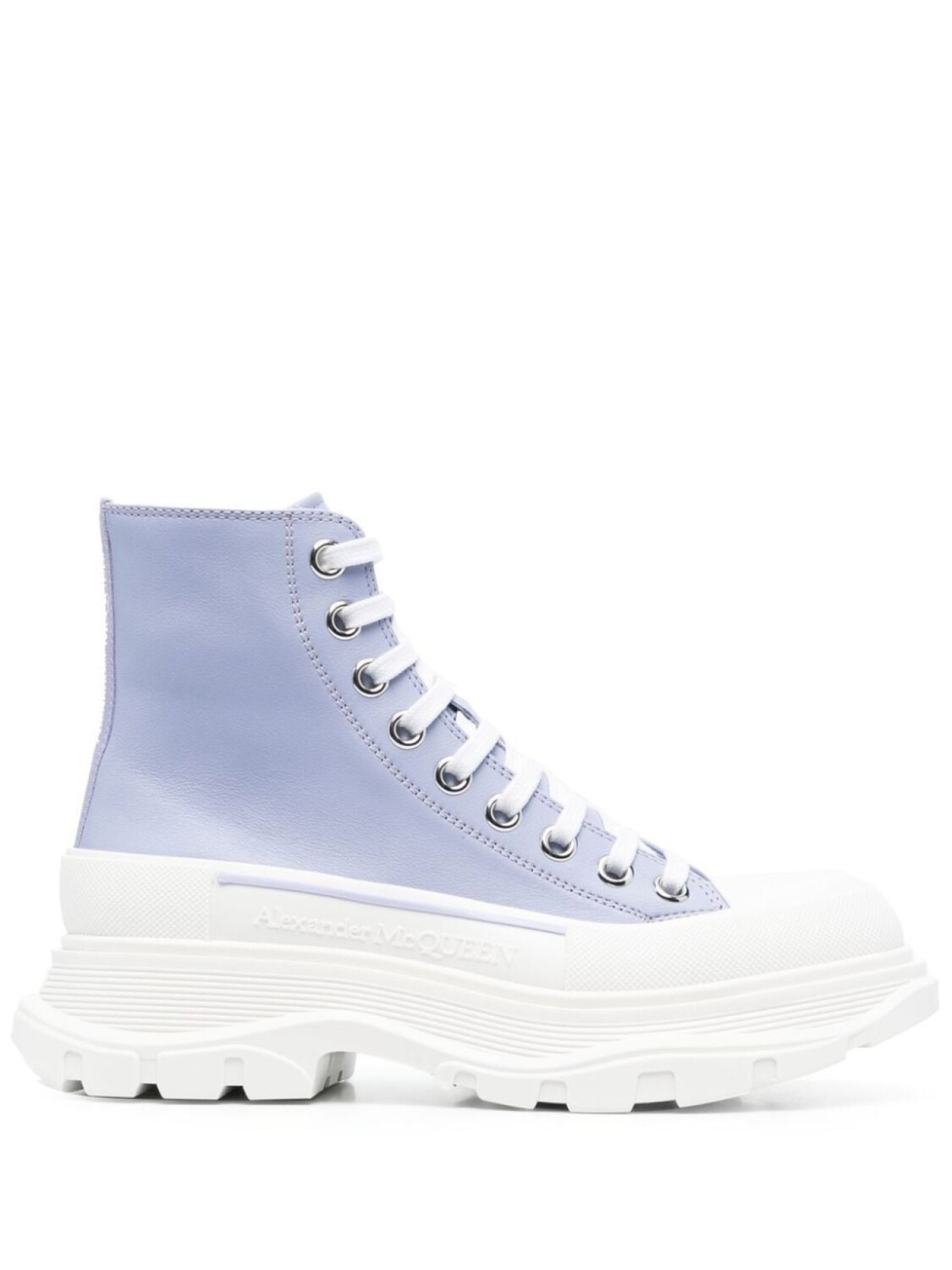 

Alexander McQueen кеды на платформе, фиолетовый
