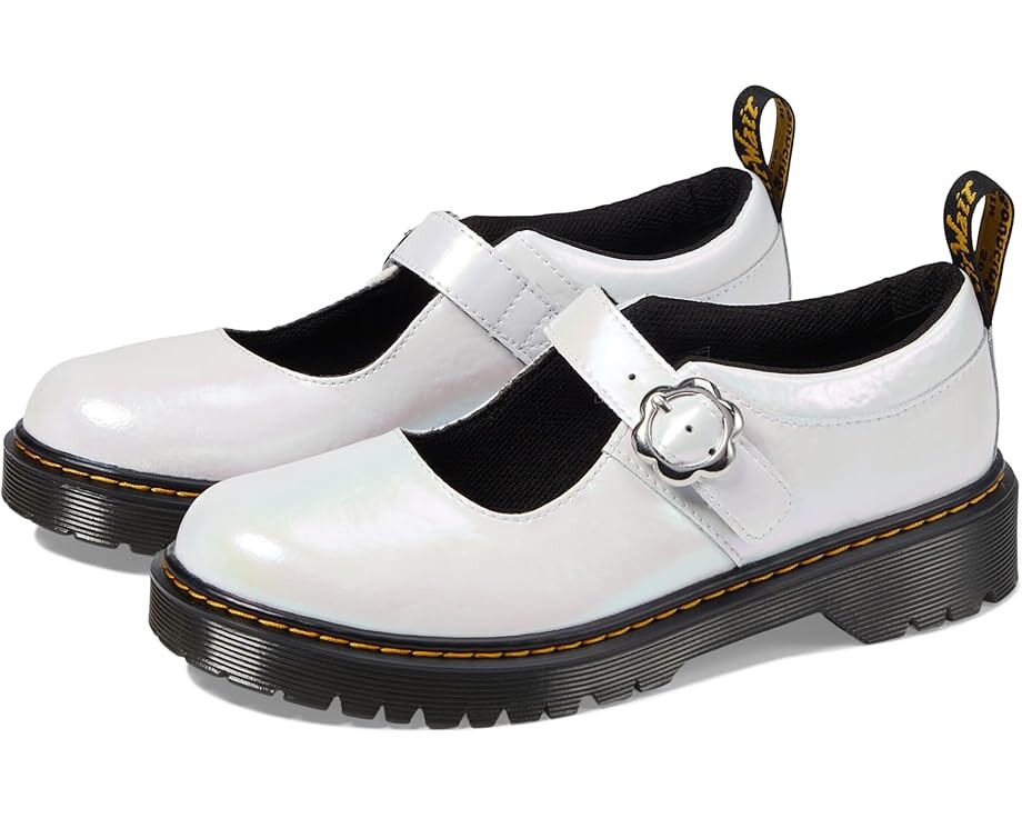 

Туфли на плоской подошве Dr. Martens Kid's Collection MJ Bex, цвет Pearl