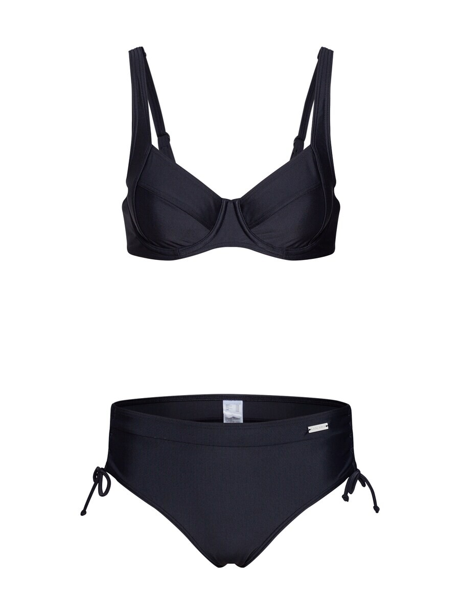 

Бикини на косточках LASCANA T-shirt Bikini Wire-Bikini Set, черный