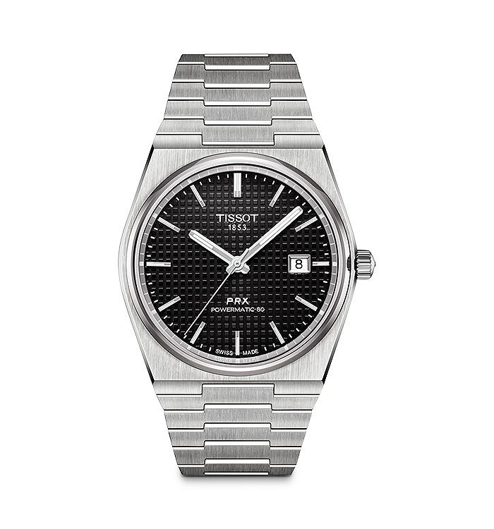

Часы Tissot PRX Powermatic 80, 40 мм, черный
