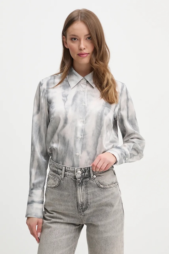 

Рубашка Sisley, серый