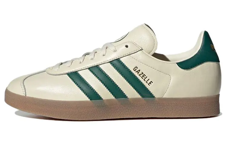 

Adidas originals GAZELLE Series Обувь для скейтбординга унисекс, Beige/Green