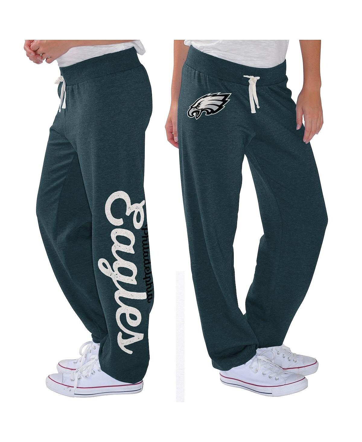 

Женские флисовые брюки Midnight Green Philadelphia Eagles для схватки G-III 4Her by Carl Banks, зеленый