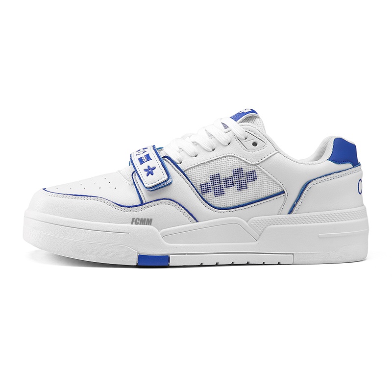 

Детские скейтерские кроссовки для подростков FCMM, белый/синий