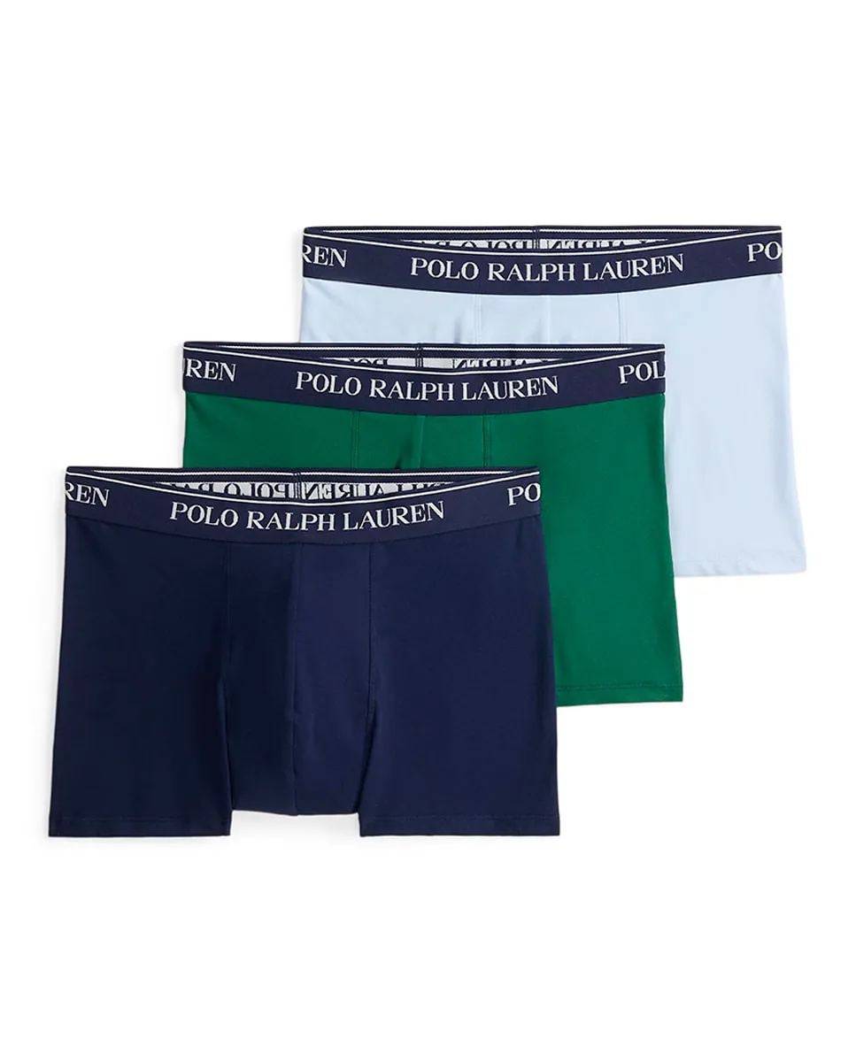 

Набор из трех мужских хлопковых боксеров в разных цветах Polo Ralph Lauren
