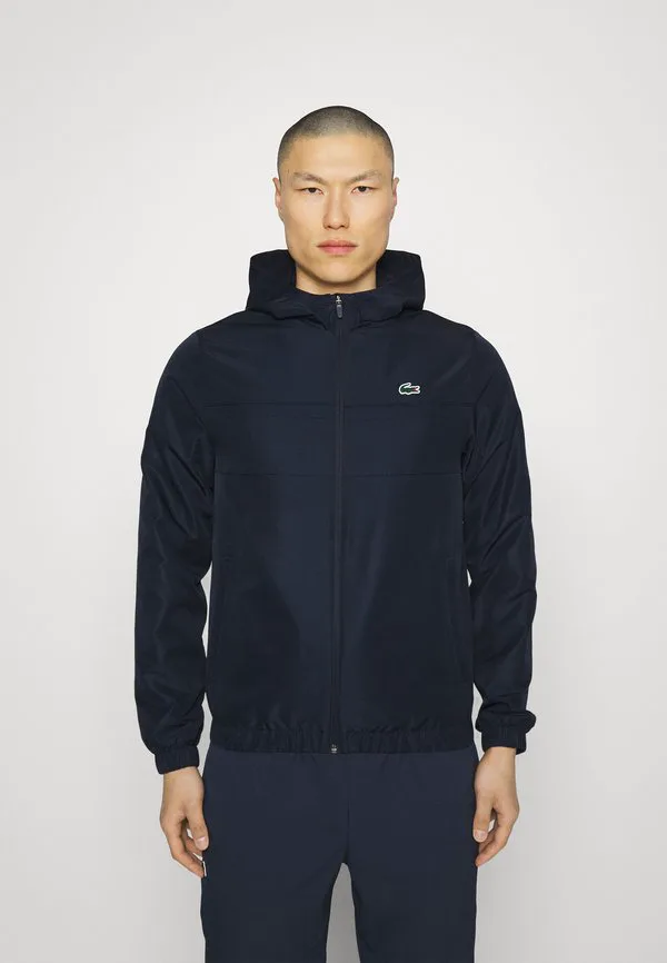 Теннисная куртка, классическая тренировочная куртка Lacoste Sport, Navy Blue