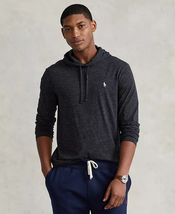 

Мужская худи-футболка из джерси Polo Ralph Lauren, черный
