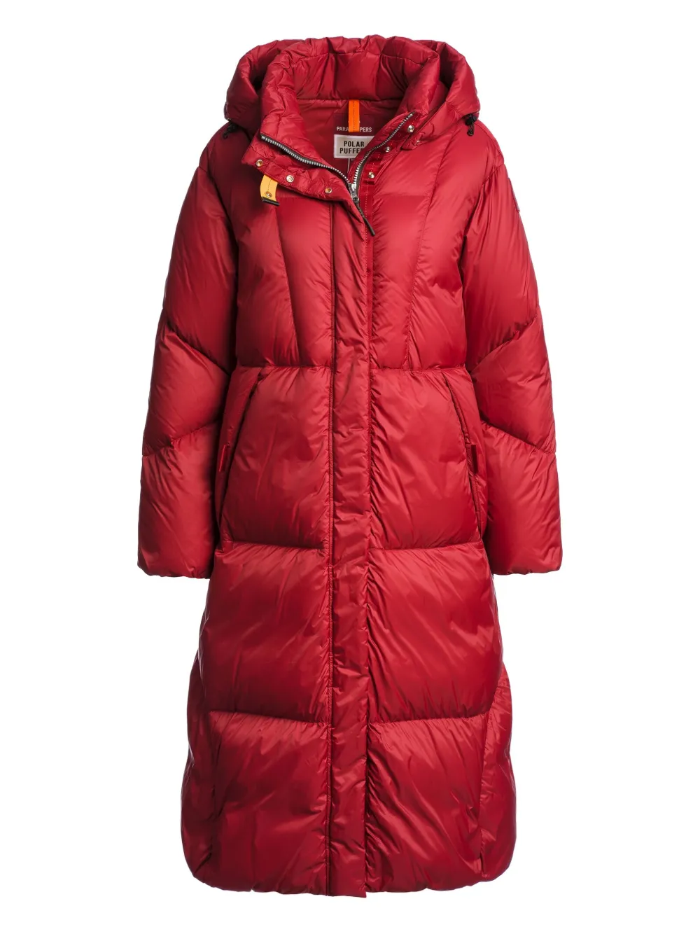 

Стеганое пальто с капюшоном Parajumpers, красный