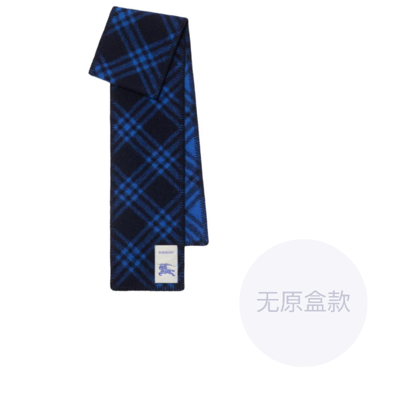 

Burberry Шерстяной вязаный шарф Women's Ink Blue