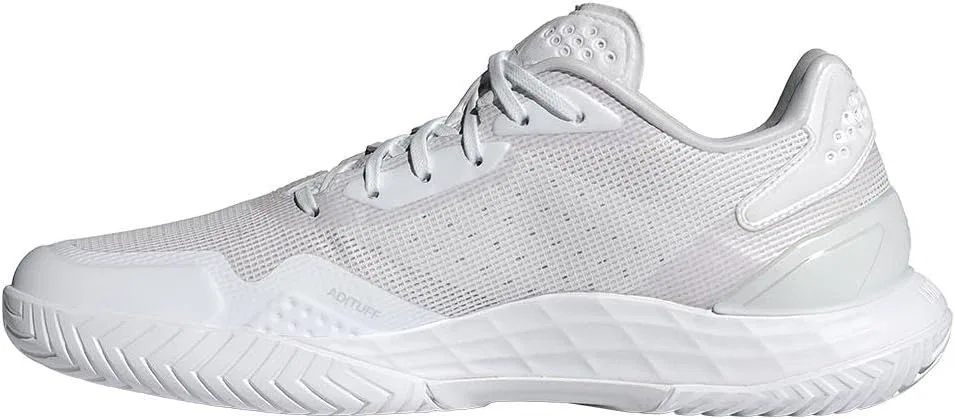 Кроссовки теннисные Adidas Defiant Speed 2, белый/серый — фото 4