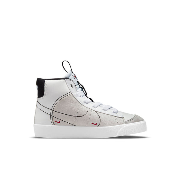 Кроссовки blazer mid '77 se 'dance - white rush maroon' Nike, белый — фото 2