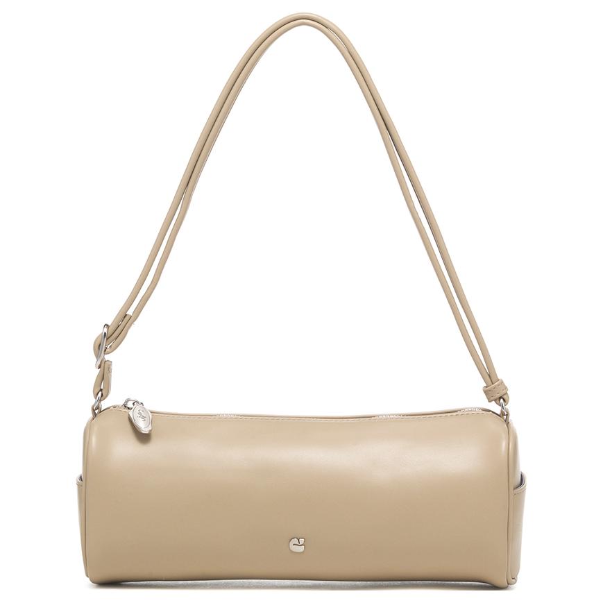 

CARLYN Женская сумка через плечо из искусственной кожи бежевого цвета, Beige