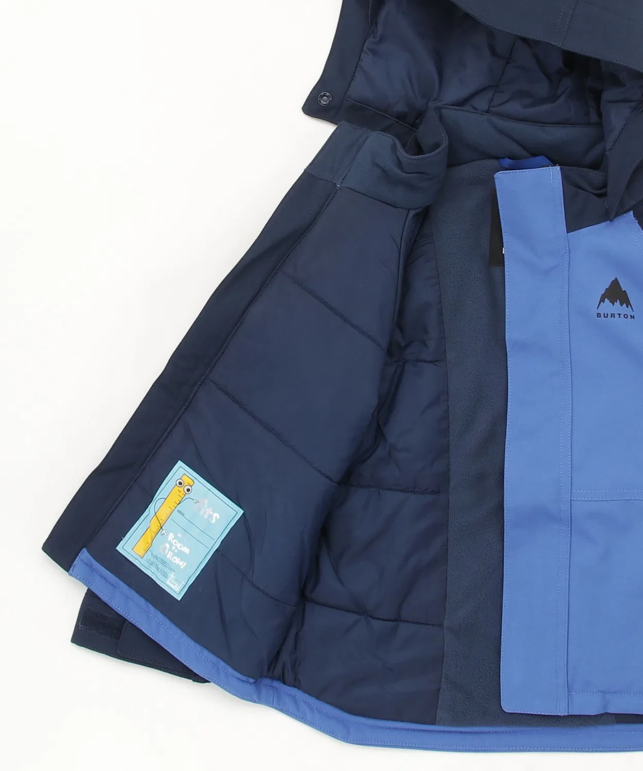 Детская куртка Burton Classic 2L с утеплителем, синяя — фото 3